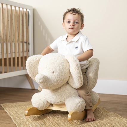 Nattou - Jouet à bascule TEDDY éléphant beige