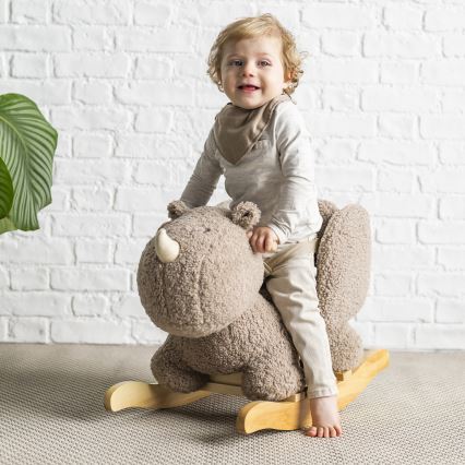 Nattou - Jouet à bascule TEDDY rhinocéros
