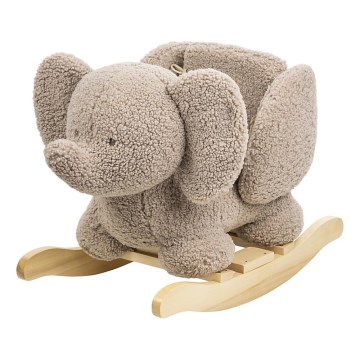 Nattou - Schaukel-Spielzeug TEDDY Elefant braun