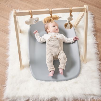 Nattou - Tapis à langer SOFTY 50x70 cm gris