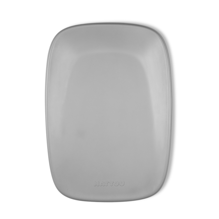 Nattou - Tappetino per il cambio SOFTY 50x70 cm grigio