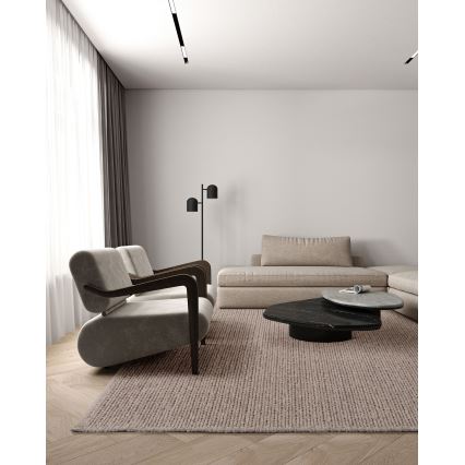 Naturteppich FIR WOOL 120x170 cm 2600 g/m2 beige