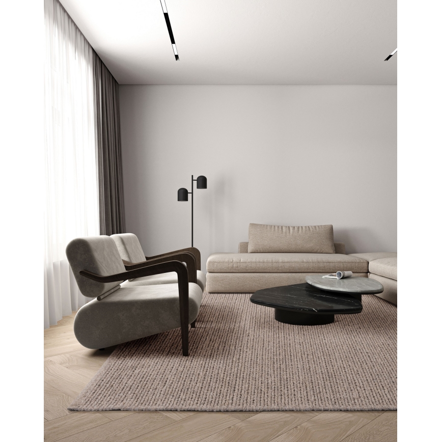 Naturteppich FIR WOOL 120x170 cm 2600 g/m2 beige