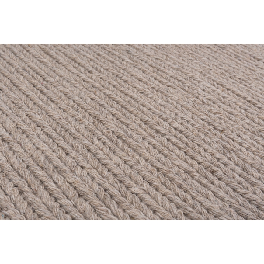 Naturteppich FIR WOOL 120x170 cm 2600 g/m2 beige