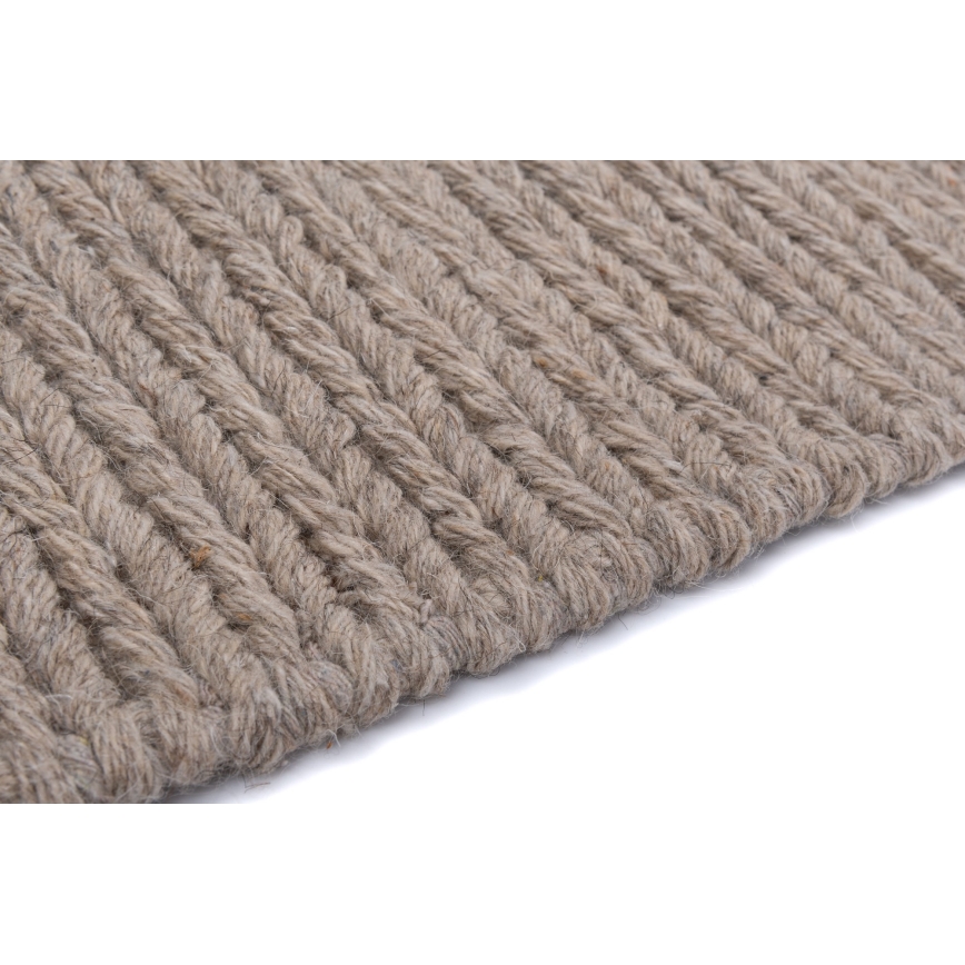 Naturteppich FIR WOOL 70x140 cm 2600 g/m2 beige