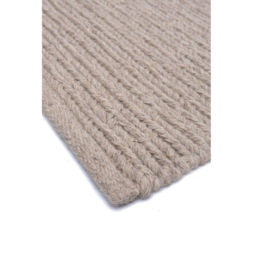 Naturteppich FIR WOOL 70x140 cm 2600 g/m2 beige