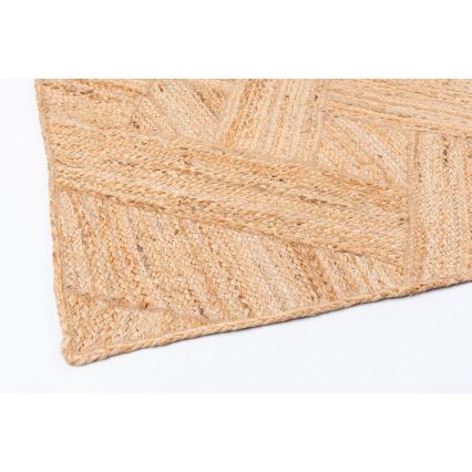 Naturteppich JUTA 70x140 cm beige
