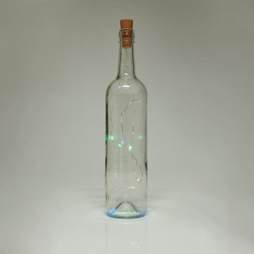 Catena decorativa a LED con tappo per bottiglia 8xLED/3xLR44 IP44