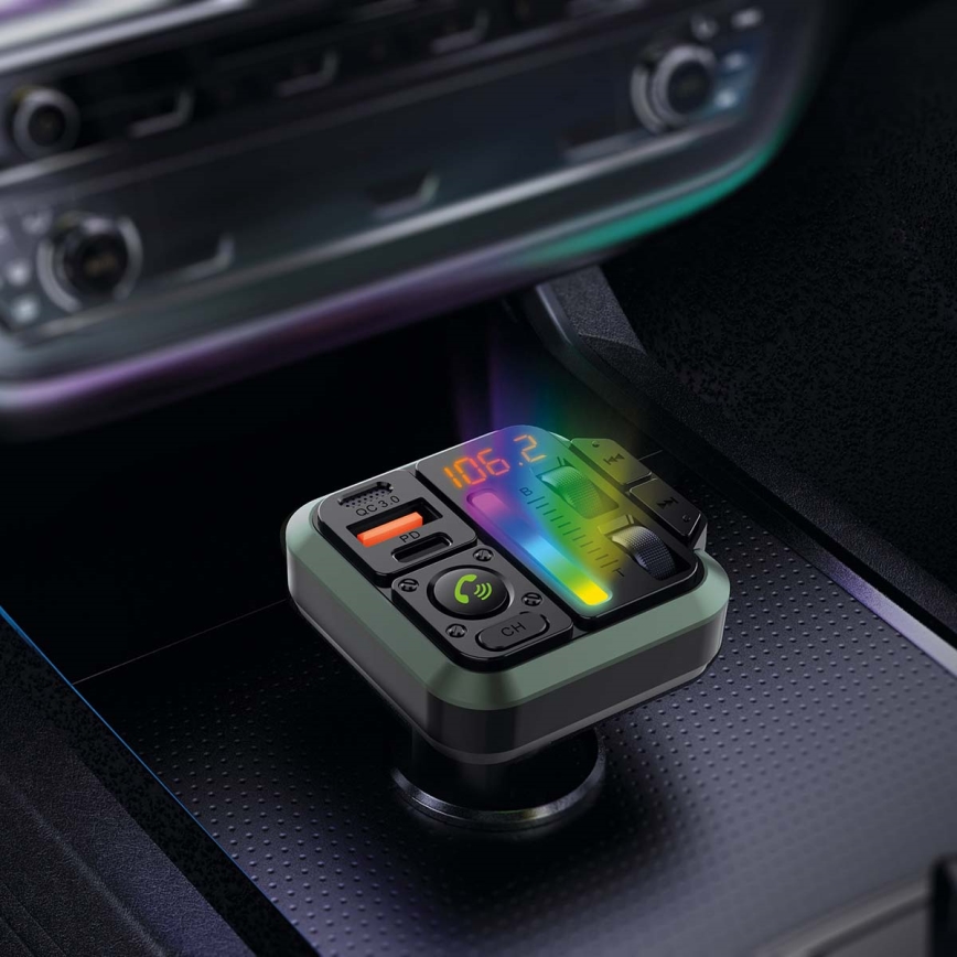 FM-Auto-Transmitter mit Freisprechfunktion