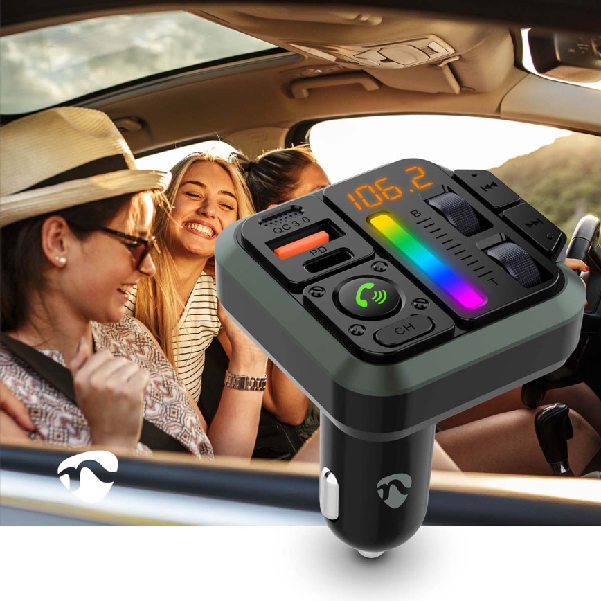 FM-Auto-Transmitter mit Freisprechfunktion