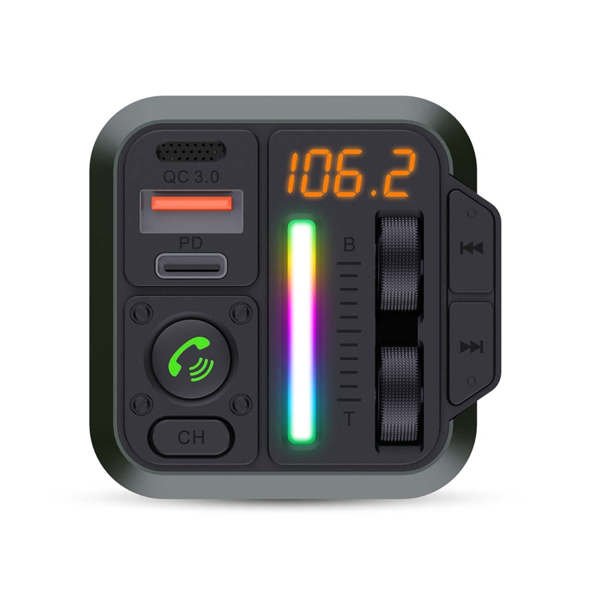 FM-Auto-Transmitter mit Freisprechfunktion