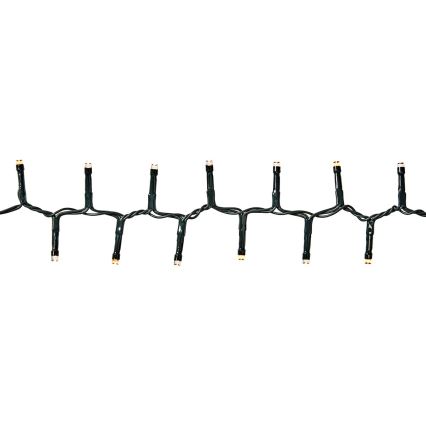 LED Außen  Lichterkette 400xLED/7 Funktionen 11m IP44 warmweiß