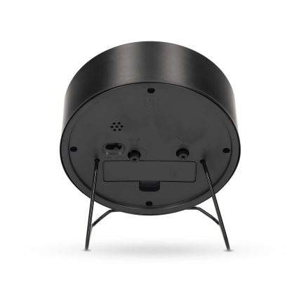 Analoger Wecker, 1× AA, schwarz