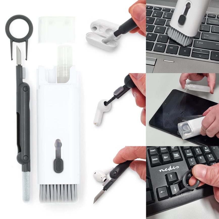 Nettoyeur d'écran et de clavier 7 en 1