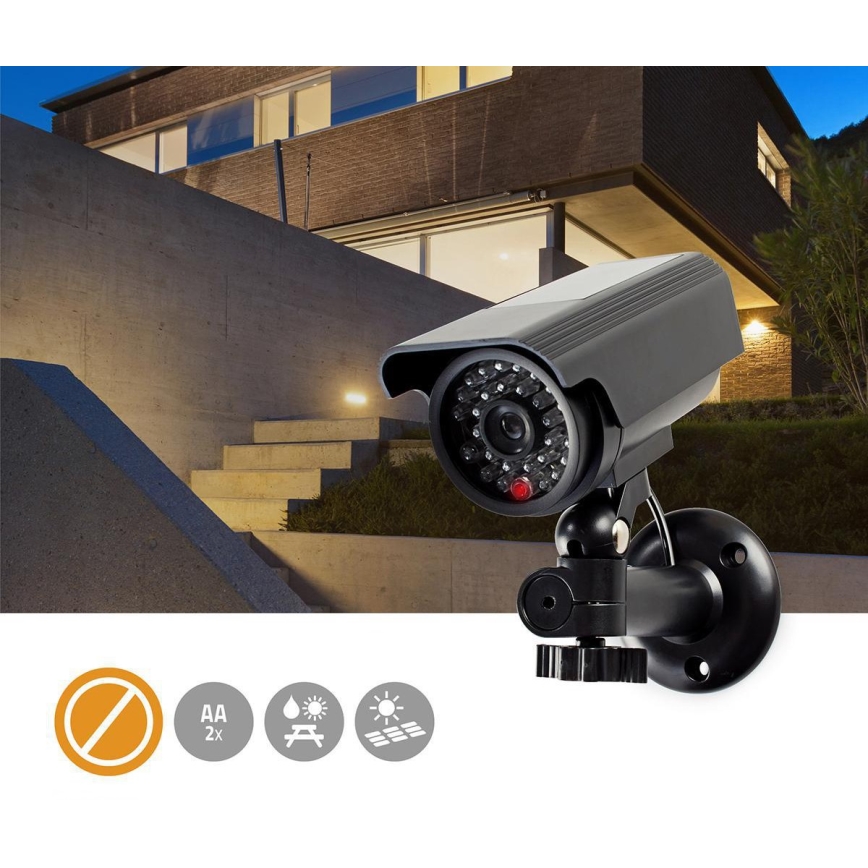 Modello di telecamera di sicurezza 2xAA IP44