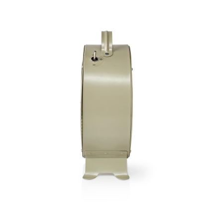 Ventilatore da tavolo RETRO 20W/230V grigio ø25 cm