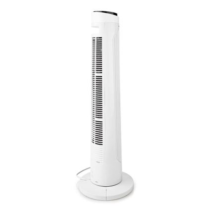 Ventilatore a terra 50W/230V bianco + TC