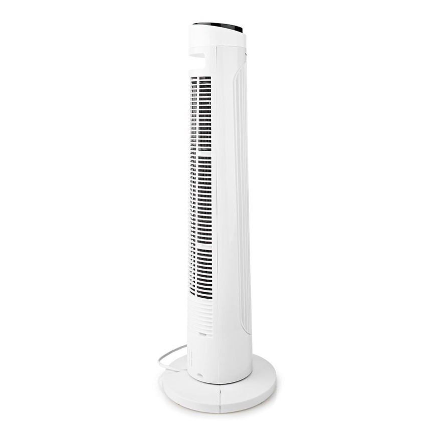 Ventilatore a terra 50W/230V bianco + TC