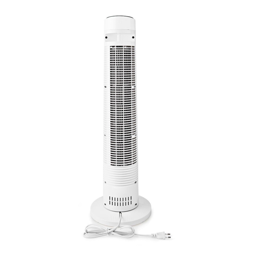 Ventilatore a terra 50W/230V bianco + TC