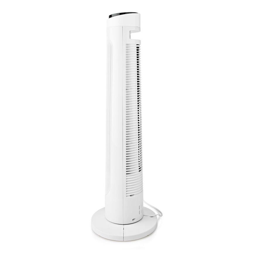 Ventilatore a terra 50W/230V bianco + TC