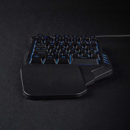 Tastiera da gioco LED RGB a una mano 5V