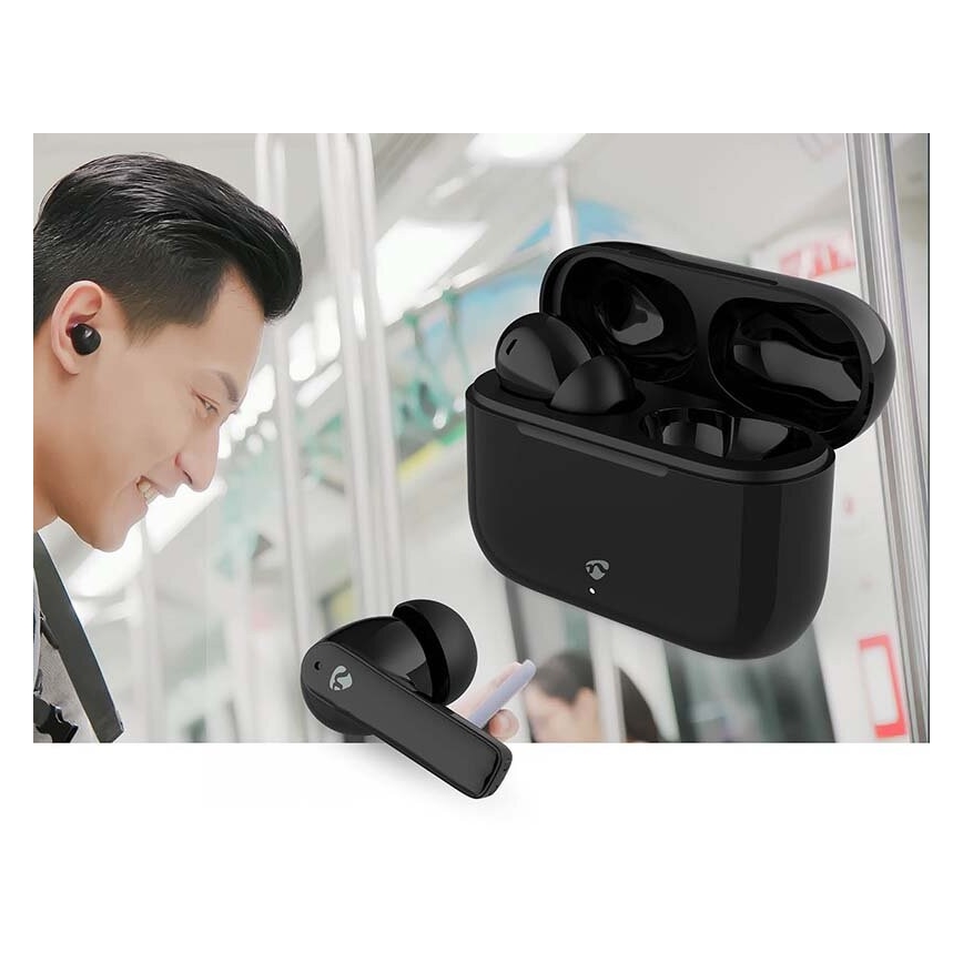 Écouteurs sans fil avec ENC IPX4 noir