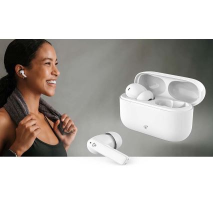 Écouteurs sans fil avec ENC IPX4 blanc