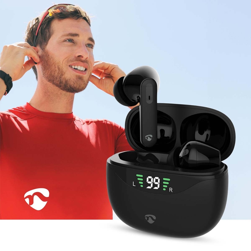 Auricolari wireless con ANC nero