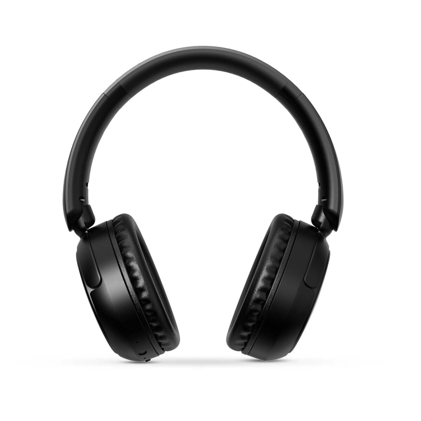 Cuffie wireless con microfono nero