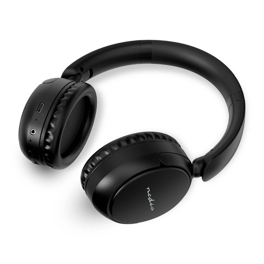 Cuffie wireless con microfono nero
