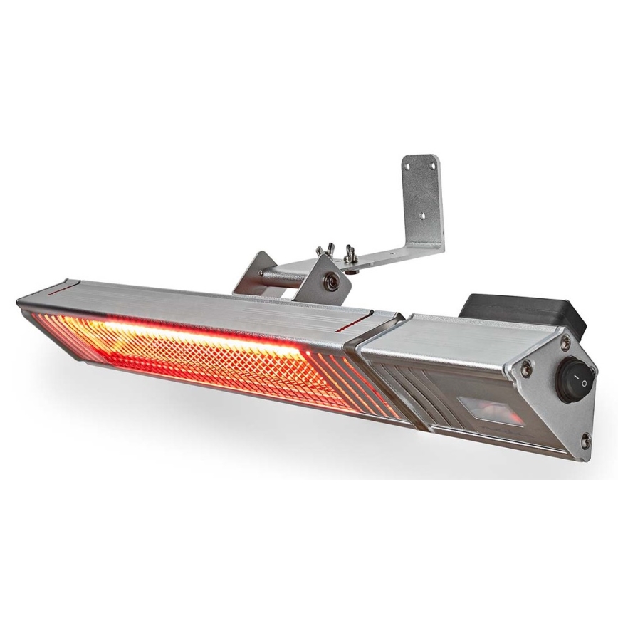 Riscaldatore da esterno 100W/2000W/230V IP65 + telecomando
