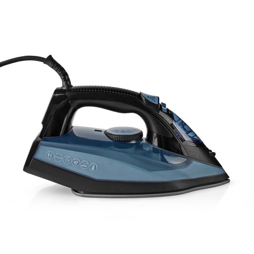 Ferro a vapore 2600W/230V nero/blu