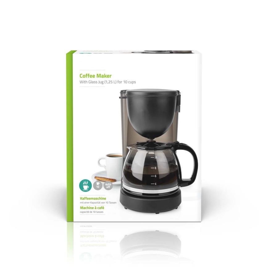 Cafetière à filtre 1,25 l avec fonction de maintien de la température