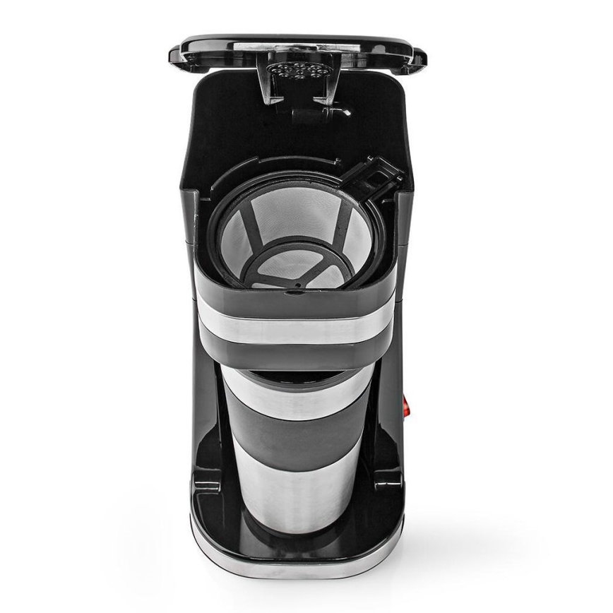 Einzeltassen-Kaffeemaschine 0,4 l mit Reisebecher