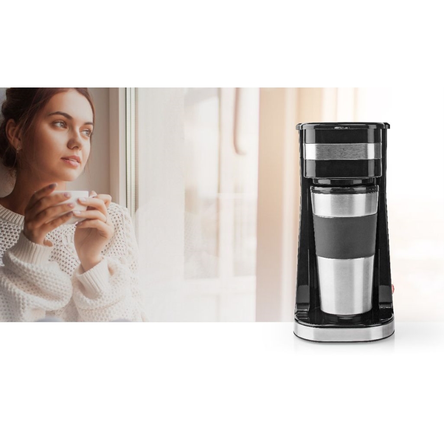 Macchina da caffè per una tazza 0,4 l con travel tazza