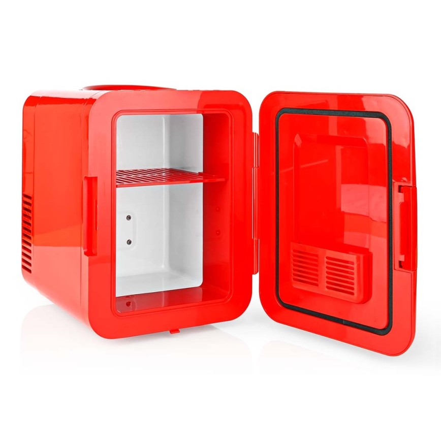 Minifrigorifero portatile 50W/230V rosso
