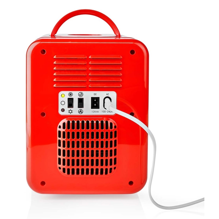 Tragbare Mini-Kühlbox 50W/230V rot