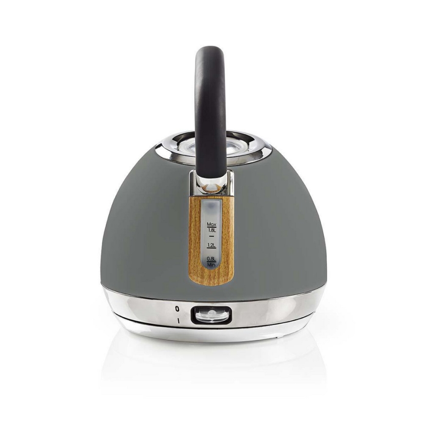 Bollitore 1,8 l 1850-2200W/230V grigio