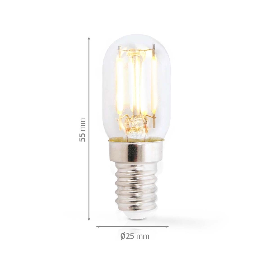 Lampadina LED per frigorifero T22 E14/1,5W/230V 1800K