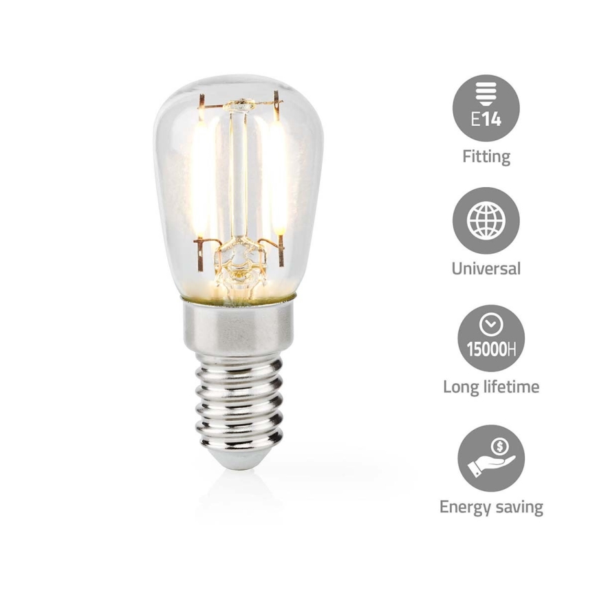 Lampadina LED per frigorifero T26 E14/2W/230V 2700K