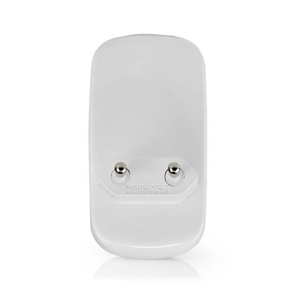 LED Lampada a zoccolo orientabile con sensore di movimento e crepuscolare LED/0,55W/230V bianco