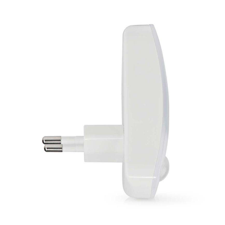 LED Lampada a zoccolo orientabile con sensore di movimento e crepuscolare LED/0,55W/230V bianco