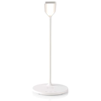 LED Dimmerabile touch flexible lampada da tavolo con 15W ricarica wireless Qi LED/5,5W/230V 2700-6500K bianco