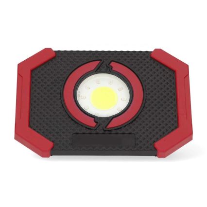 Projecteur à intensité variable et rechargeable avec batterie portative LED/10W/3000 mAh IPX2