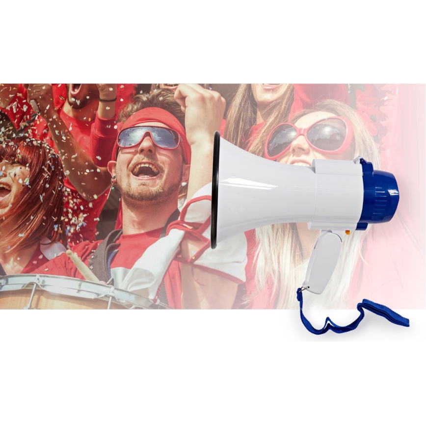 Megafono con funzione di registrazione 10W/4xD
