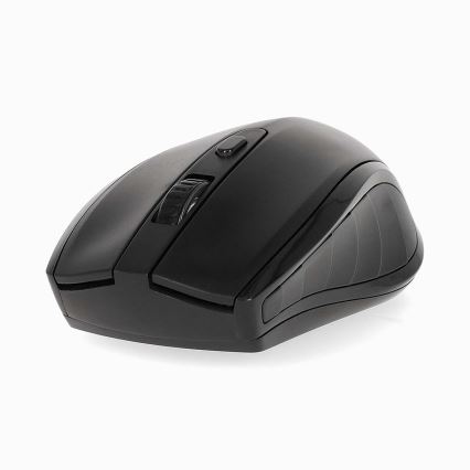 Souris sans fil 800/1200/1600 DPI 2xAAA noir