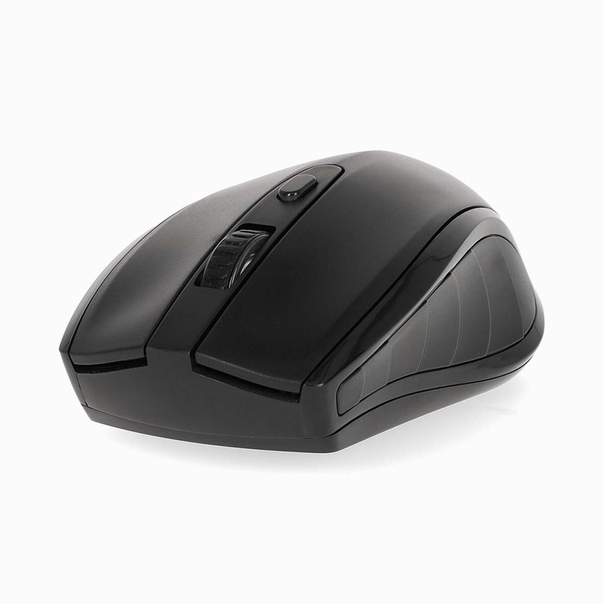 Souris sans fil 800/1200/1600 DPI 2xAAA noir