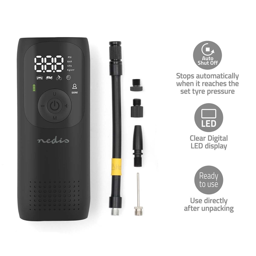Compressore digitale tascabile 4000 mAh 5V