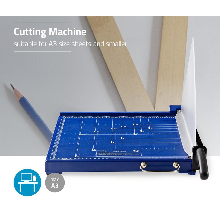 Tagliacarte A3 297 x 420 mm blu
