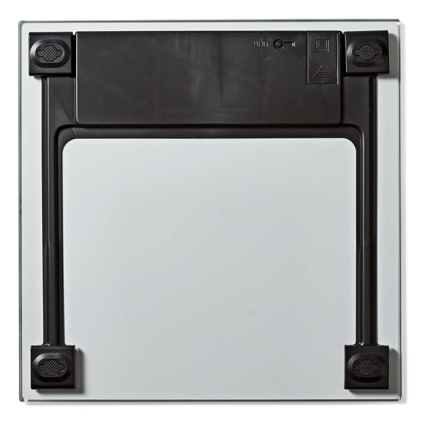 Bilancia pesapersone digitale 1x CR2032 bianca